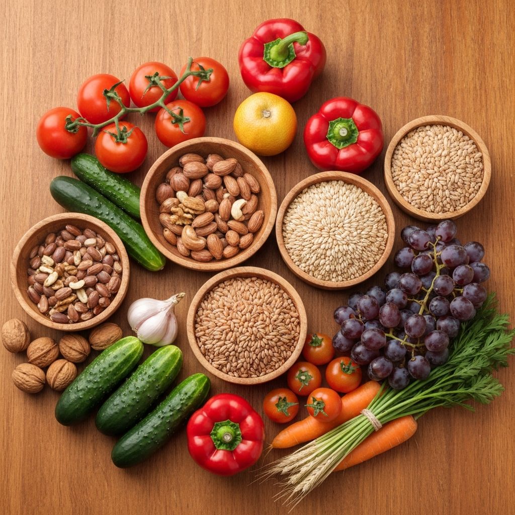 Zrównoważona dieta z naturalnymi składnikami